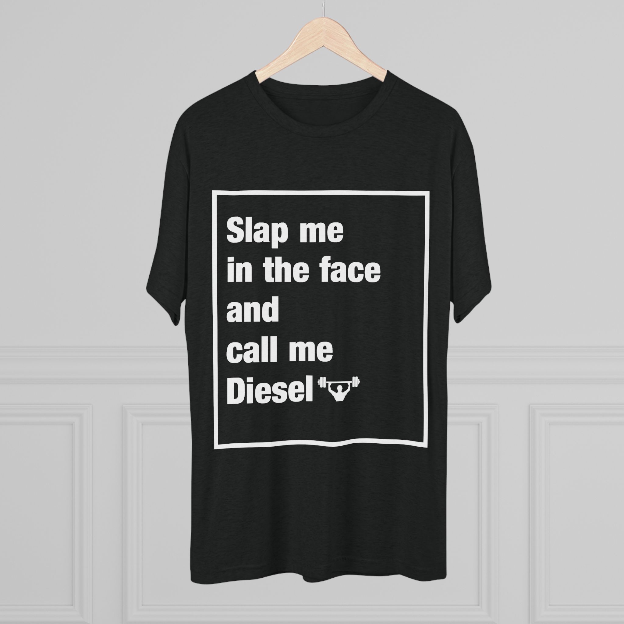 Call Me Diesel - Men's Tri-Blend Crew Tee - Image 8