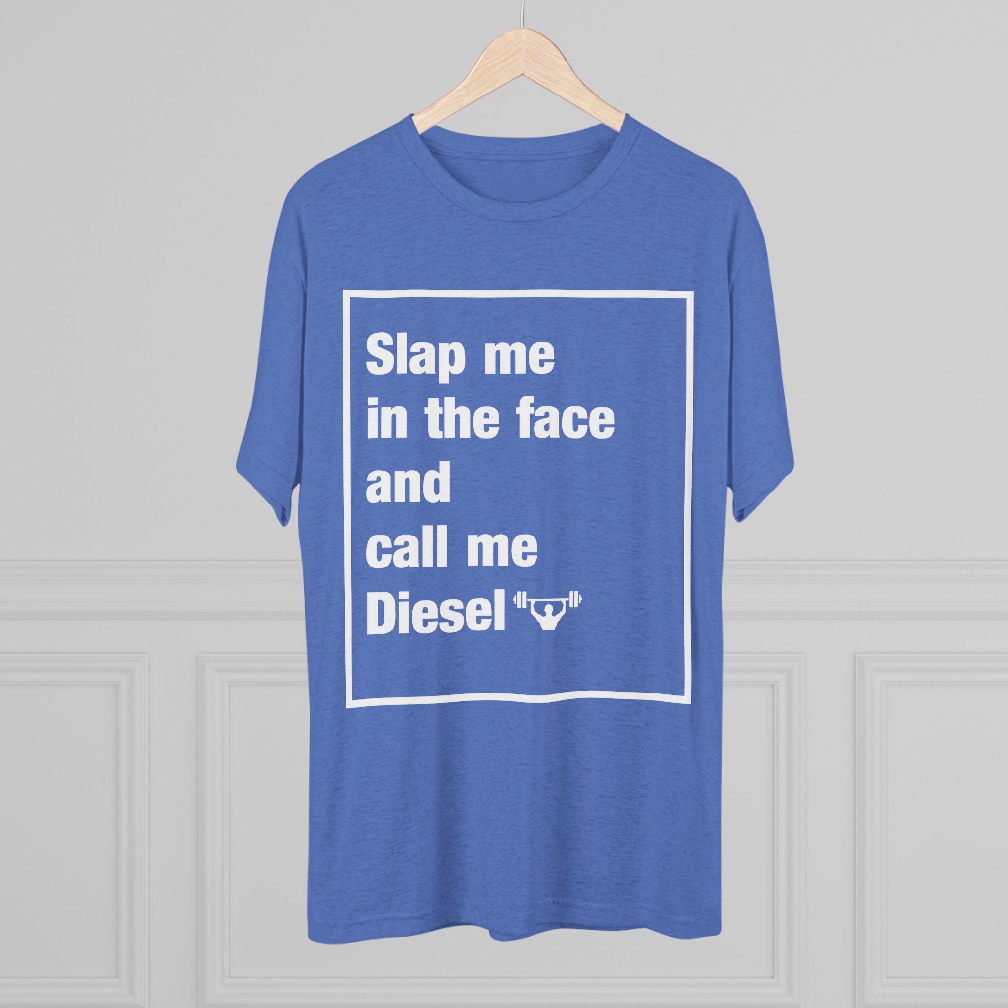 Call Me Diesel - Men's Tri-Blend Crew Tee - Image 16