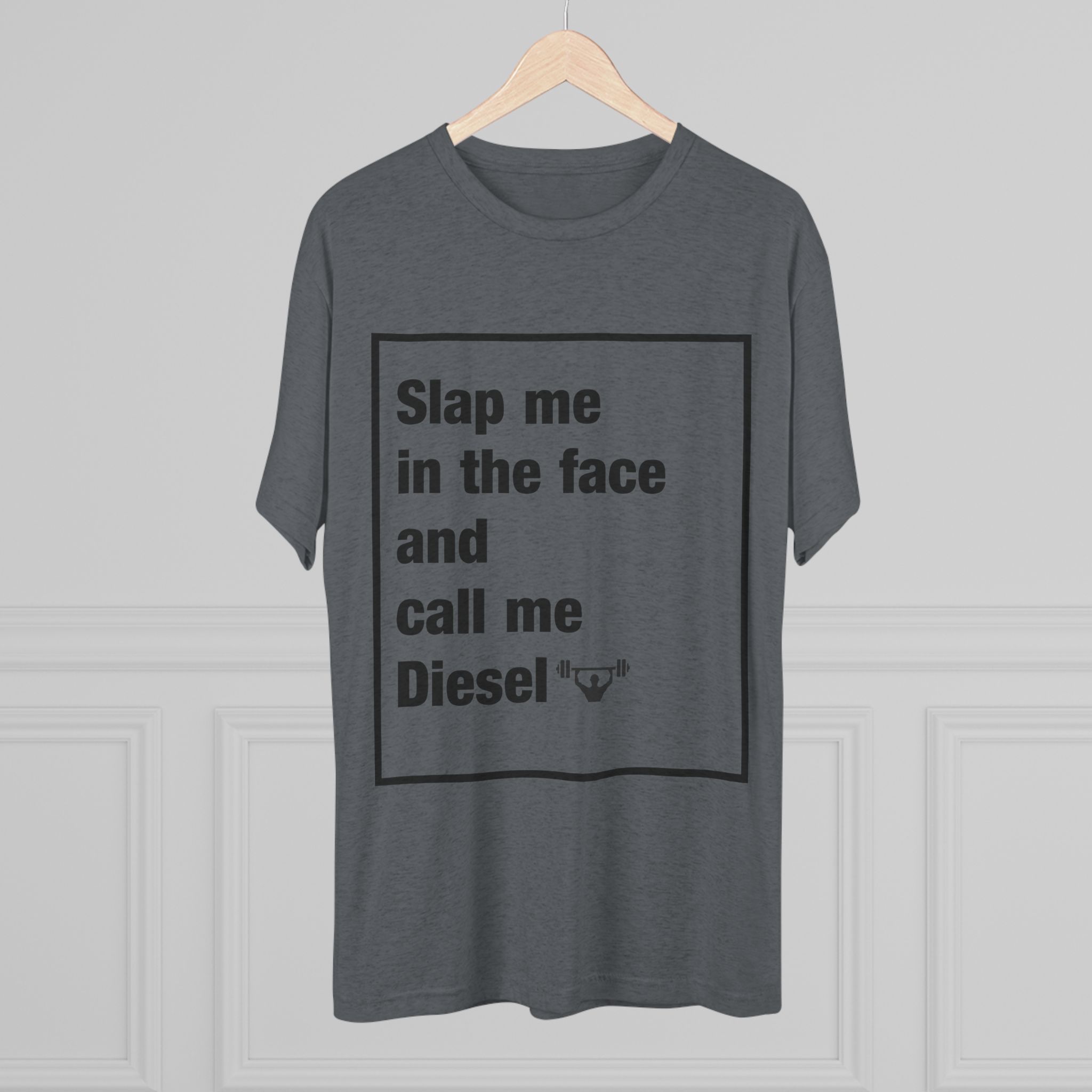 Call Me Diesel - Men's Tri-Blend Crew Tee - Image 28