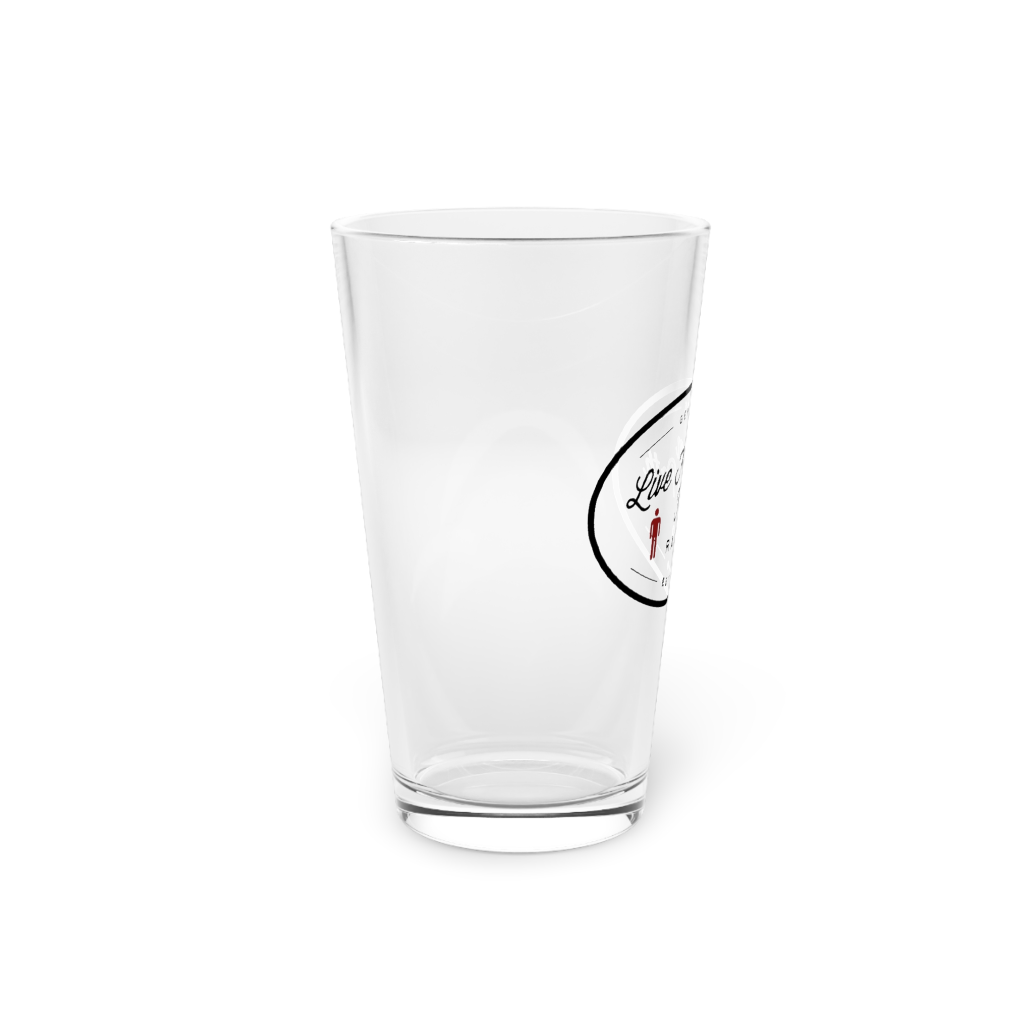 LFTP Logo Pint Glass, 16oz k - Image 2