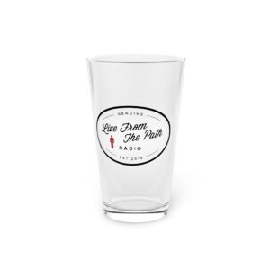 LFTP Logo Pint Glass, 16oz k