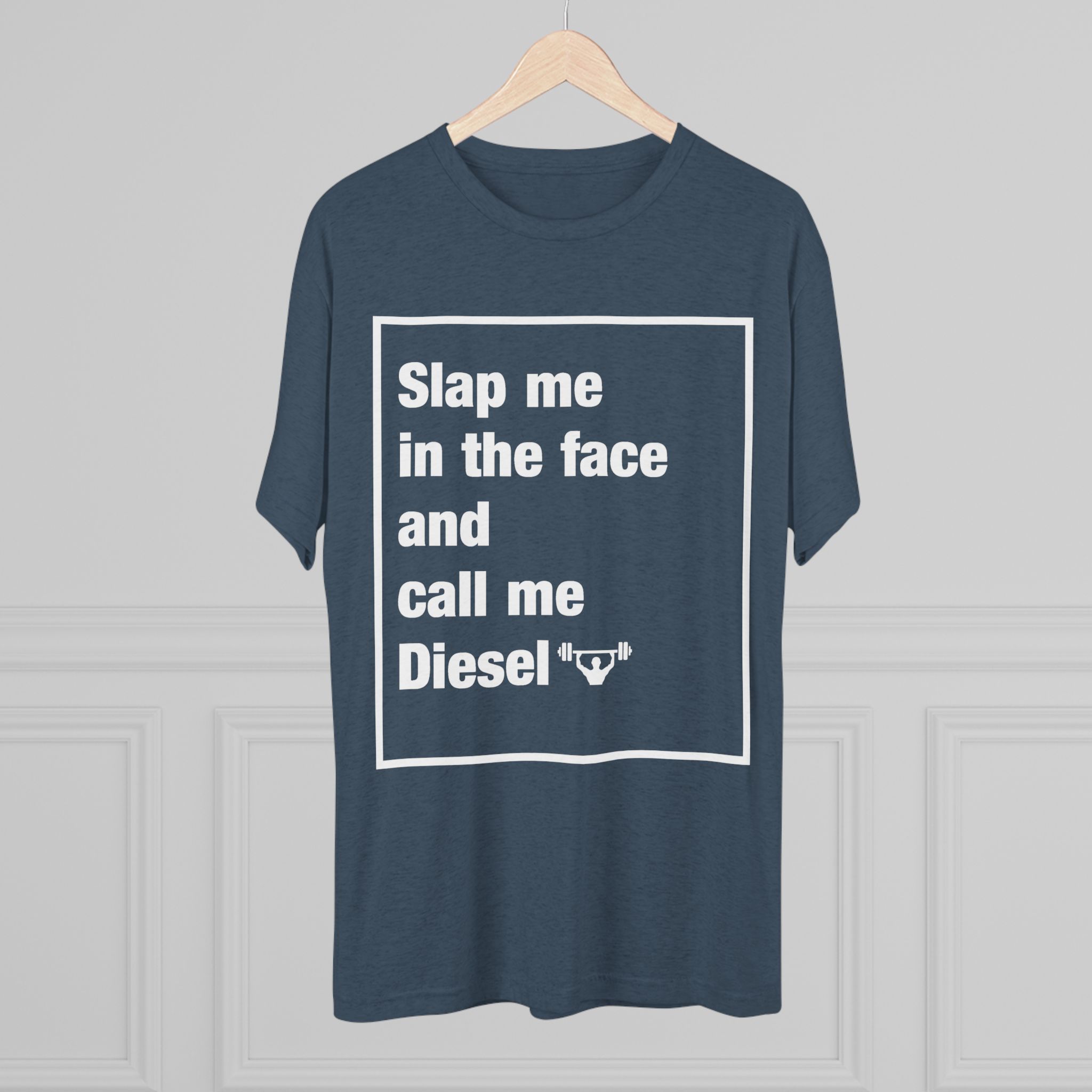 Call Me Diesel - Men's Tri-Blend Crew Tee - Image 20
